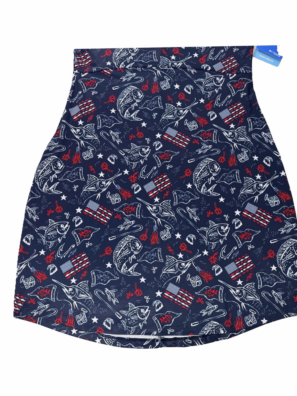 NWT Columbia Midway Bay Americana PFG Freezer III Dress Size M - Picture 3 of 12